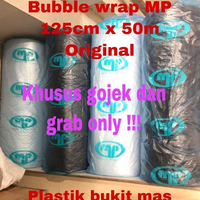 

ready bubble wrap 50 m x 125 cm bubblewrap packing roll MP tebal termurah