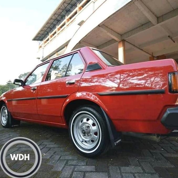 LISBAN MOBIL R14 - Lis Ban Mobil Classic White Wall Ring 14 1set isi 4pcs | Aksesoris ban mobil Berb