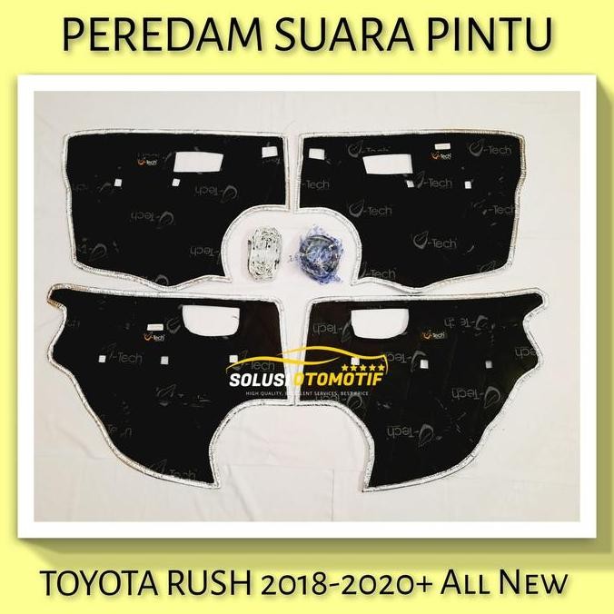 TOYOTA RUSH 2018-2020+ Peredam Suara Pintu Aksesoris Mobil VTECH PnP murah