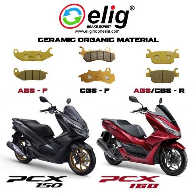 KAMPAS REM DEPAN BELAKANG ELHONDA PCX 160 ABS