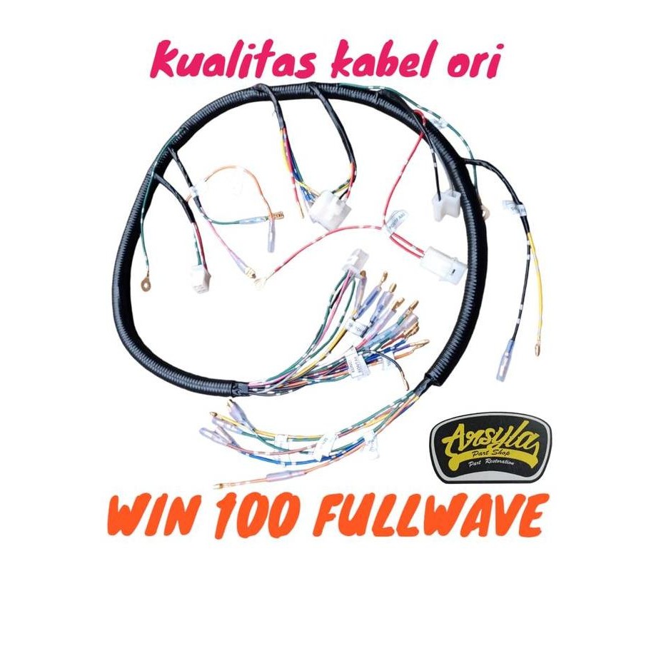kabel body Honda win 100 win100 fullwave bahan kabel ori