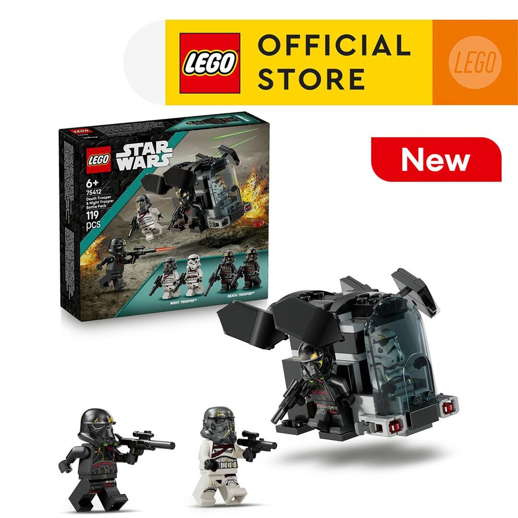 NEW PRODUCT LEGO STAR WARS 75412 DEATH TROOPER & NIGHT TROOPER BATTLE PACK (119 PIECES) STAR WARS