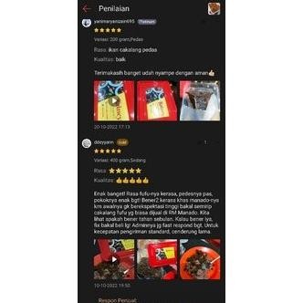 

ABON CAKALANG MANADO / PAMPIS (VAKUM PACK) PS