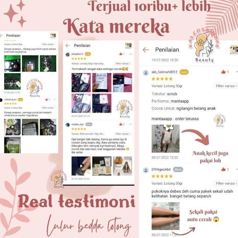 Fn-56 Ybw-2429 Rt-69 Promo 1Kg Lulur Pemutih Bedda Lotong Alami Original Murah