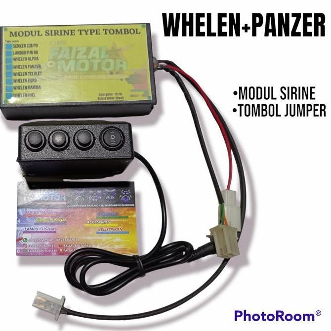 PROMO SIRINE PATWAL MODUL SIRINE WHELEN PANZER SIRINE POLISI KLAKSON