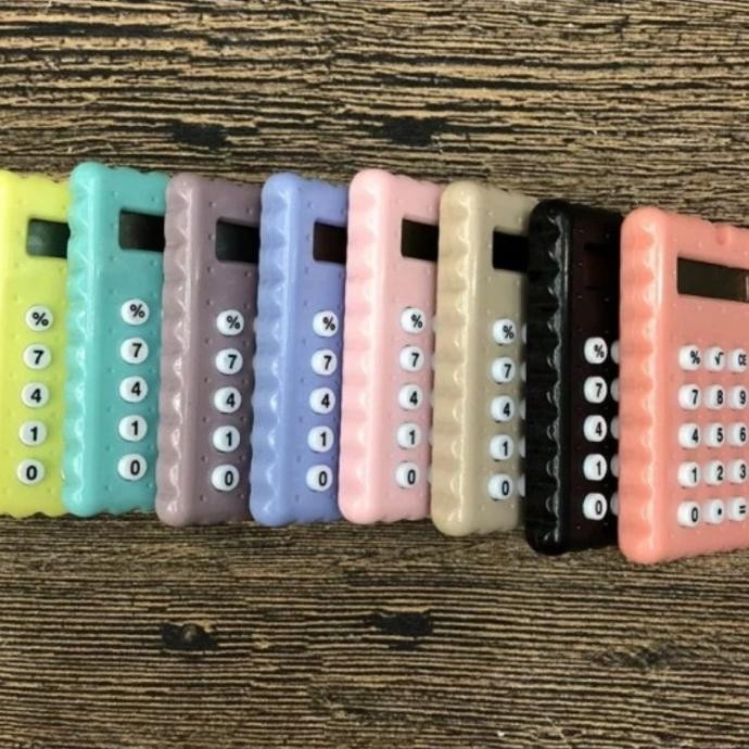 

If56 Li34 Fs-6 Kalkulator Mini Gantungan Kunci 8 Digit / Souvenir Calculator Color Murah Termurah