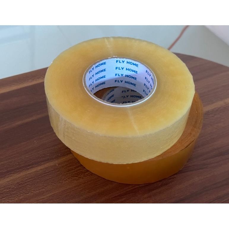 

FLYHOME Lakban bening 300yard 6 roll 45mm x 300yard lakban jumbo 300 yard ECO