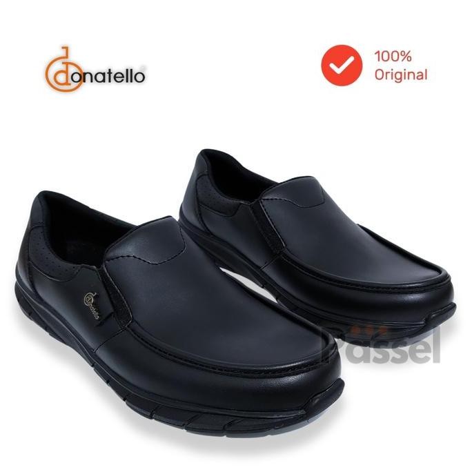 Tersedia Passel x Donatello Sz. 39-43 Sepatu Pantofel Semi Formal Pria Slip On  | FW70011 / FW70012 