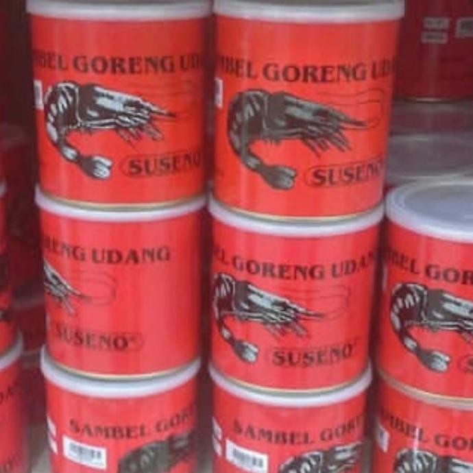 

SAMBAL GORENG UDANG PEDAS SUSENO KALENG LAMPUNG TF