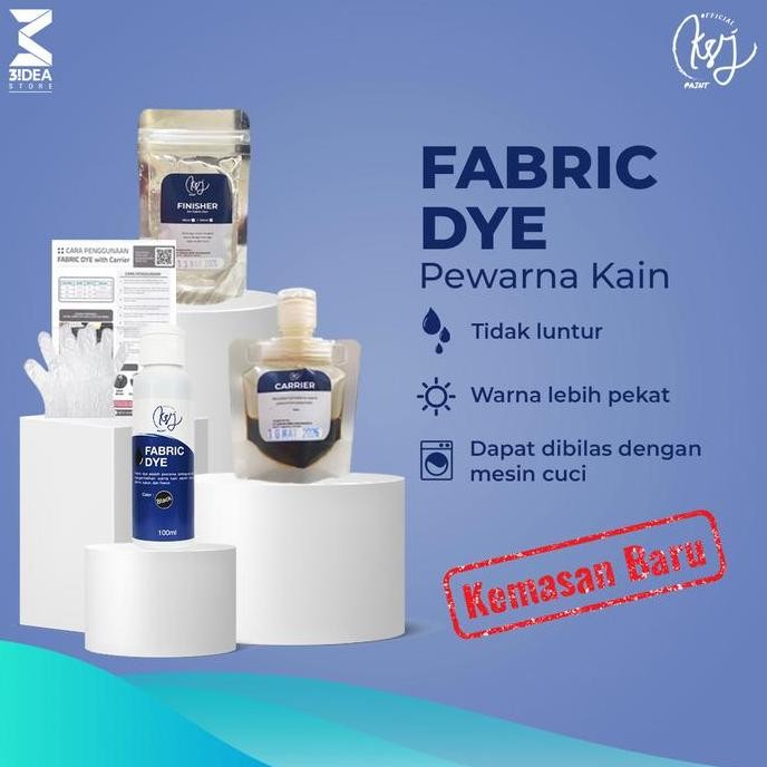 

KSJ FABRIC DYE & FINISHER 100ML - PEWARNA KAIN PUDAR