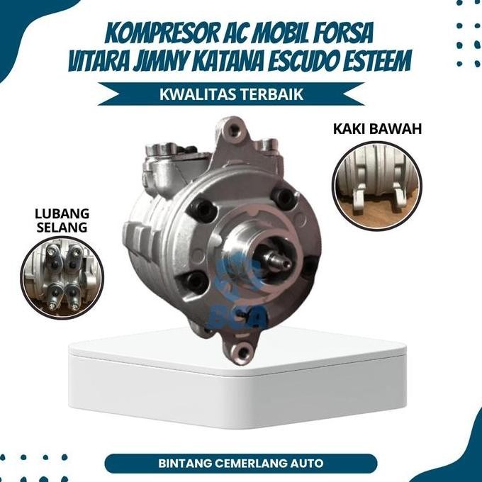 . KOMPRESOR AC Mobil Suzuki Escudo Suzuki Forsa Vitara Katana Jimmy