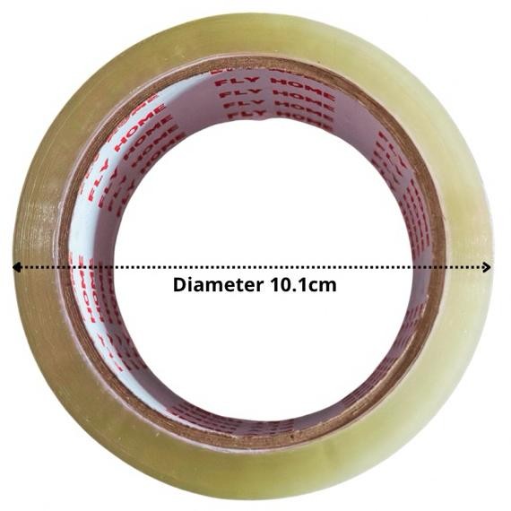 

Flyhome Lakban Coklat 1 Dus 90yard 48mm x 90yard 2Inci 72 Roll 90 Yard Eco Instan