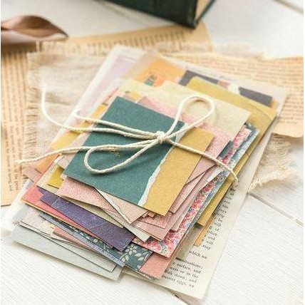 

Scrapbook Paper Pack 3 Size - Village Garden Series (60Pcs) Best Seller