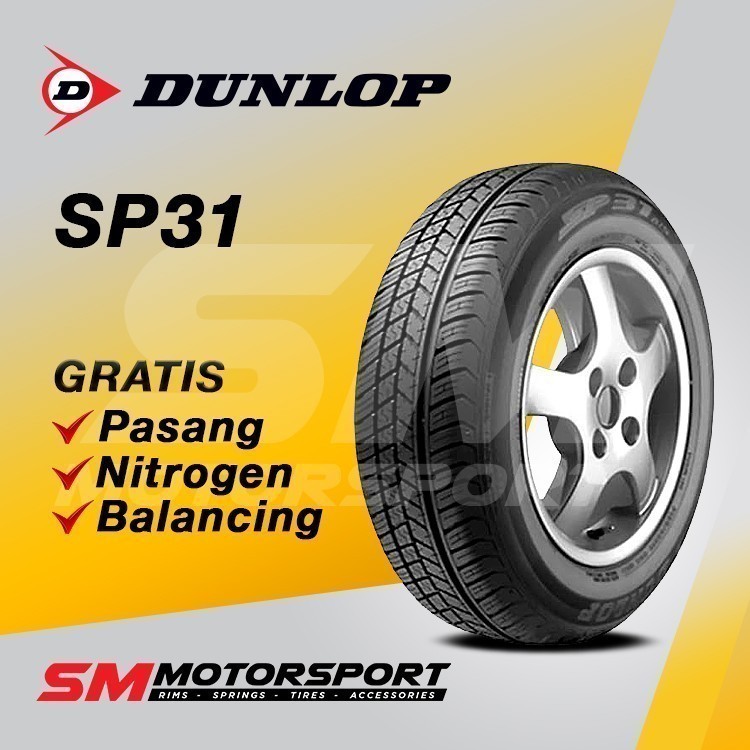 Ban Mobil Dunlop SP31 Honda Jazz Nissan March 175 65 R15 15