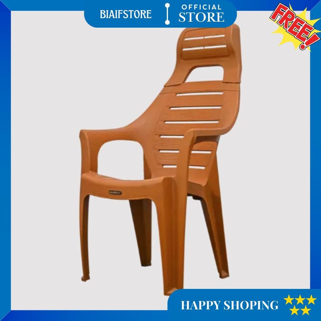 Napolly - Big Pw 678 Hr | Kursi Santai Sandaran Kepala | Kursi Santai Plastik Napolly | Kursi Taman 