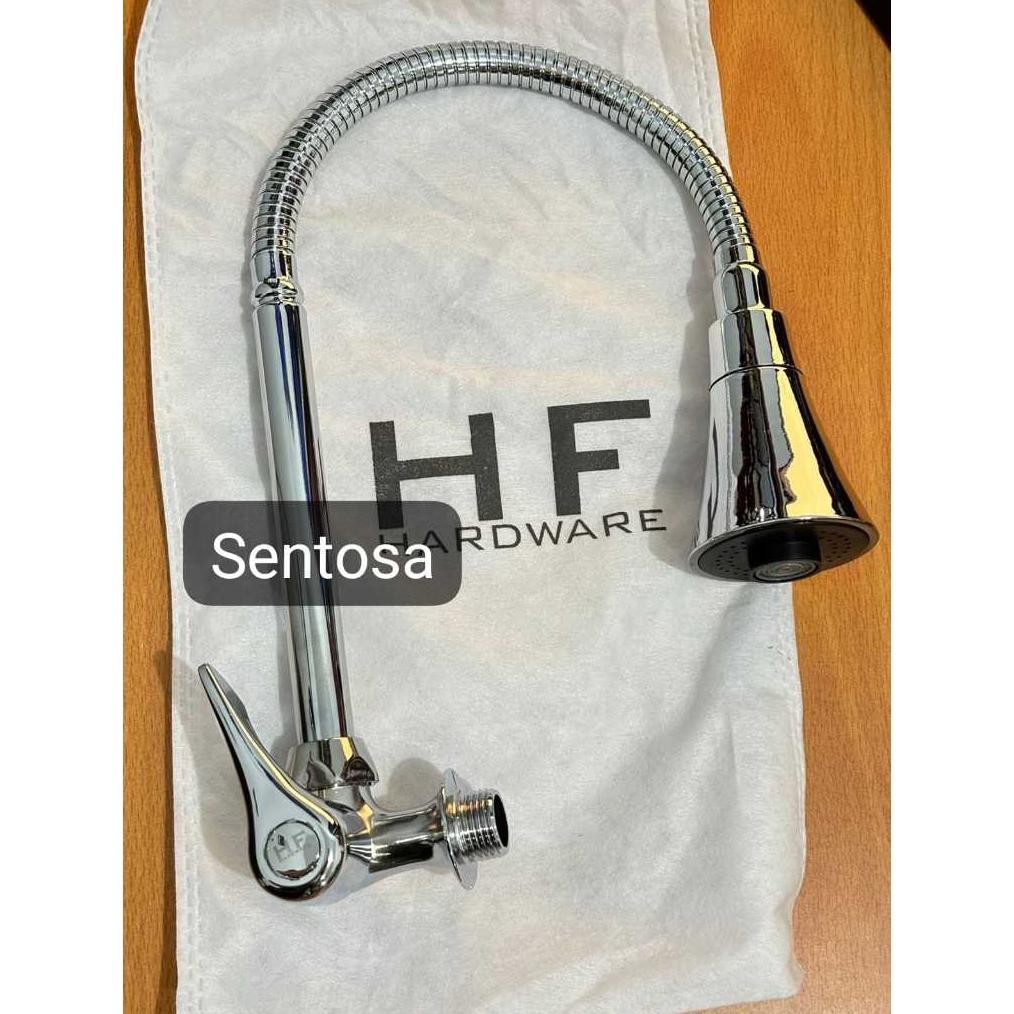 KRAN CUCI PIRING FLEKSIBEL  / KRAN ANGSA FLEXIBLE KEPALA TEROMPET / KRAN AIR