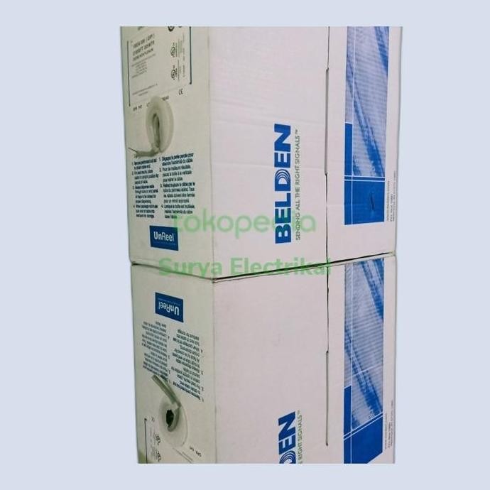 Kabel Lan Utp Cat 6E Belden / Kabel Belden Cat 6E New Stok