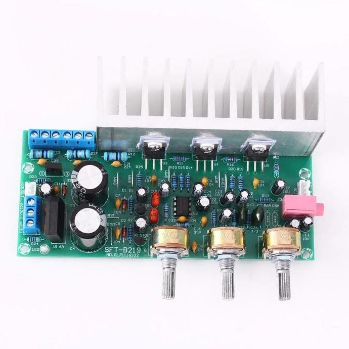 Ne5532 Tda2050A + Tda2030 2.1 Bass Subwoofer Hifi Amplifier Board New Stok