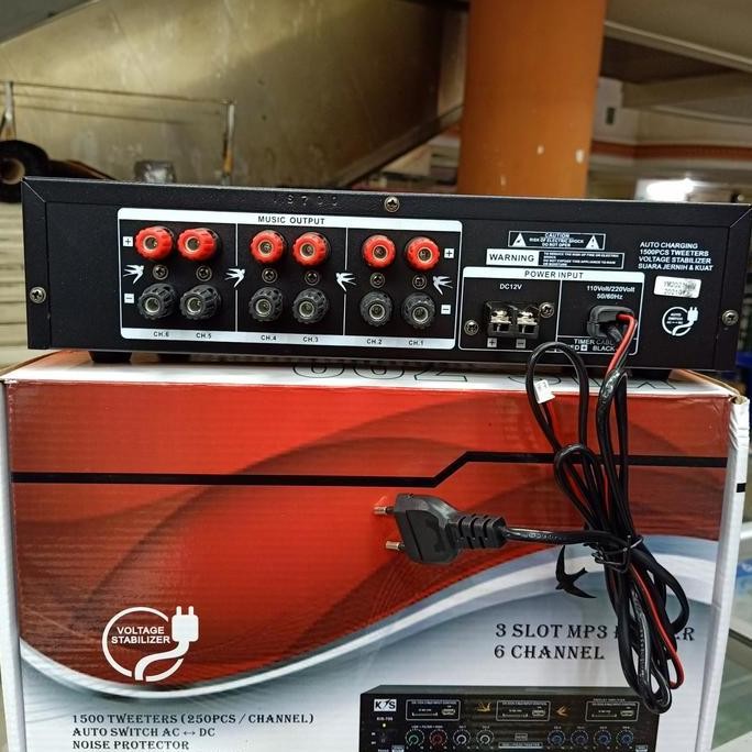 Amplifier Walet Kis 700 Ampli Walet 3Player New Stok