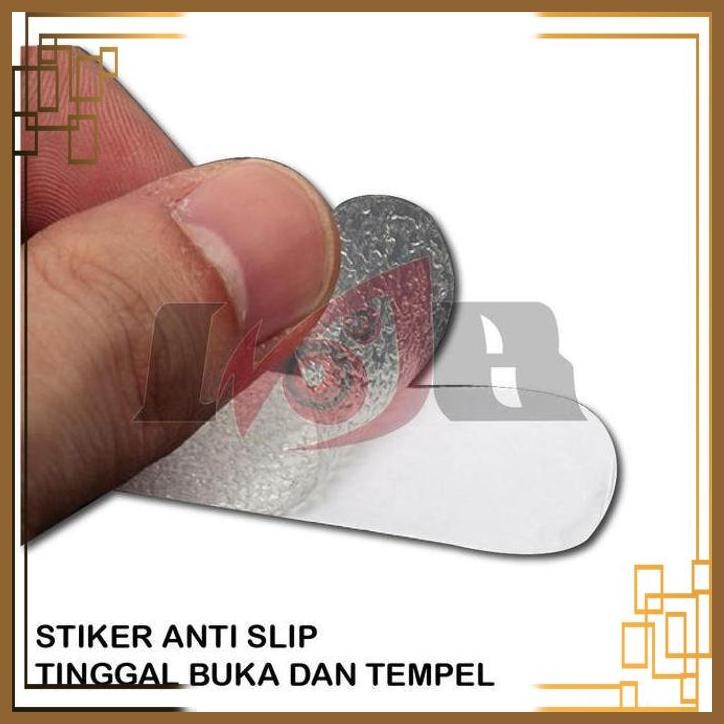 [LGM] STIKER ANTI SLIP BATHTUB LANTAI KAMAR MANDI LICIN KACA KERAMIK TANGGA