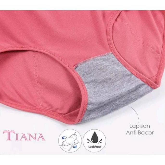 1 LUSIN CELANA DALAM MENSTRUASI TIANA CM 903 - CD MENS WANITA - ANTI TEMBUS - ANTI BOCOR SUPER LEMBU