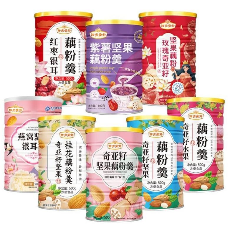 

Ready (Halal)500Gr Oufen Lotus Root Powder Bubuk Akar Teratai Makanan Sehat Diet