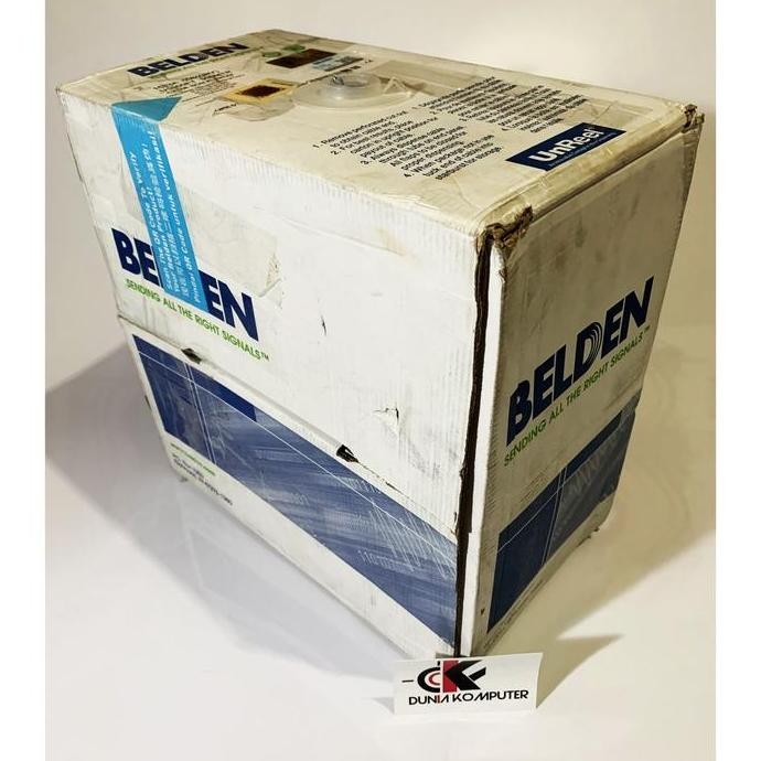 Kabel Lan Utp Cat5 / Cat 5 / Cat.5E / Cat5E Belden Original Usa New Stok