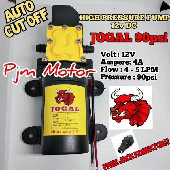 Kualitas Terjamin Dinamo Pompa Air Hama Dc 12V Steam Doorsmeer Mini Tekanan Tinggi Jogal