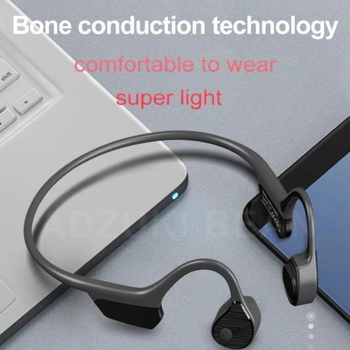 Headphone Konduksi Tulang ( Bone Conduction Earphone ) New Stok