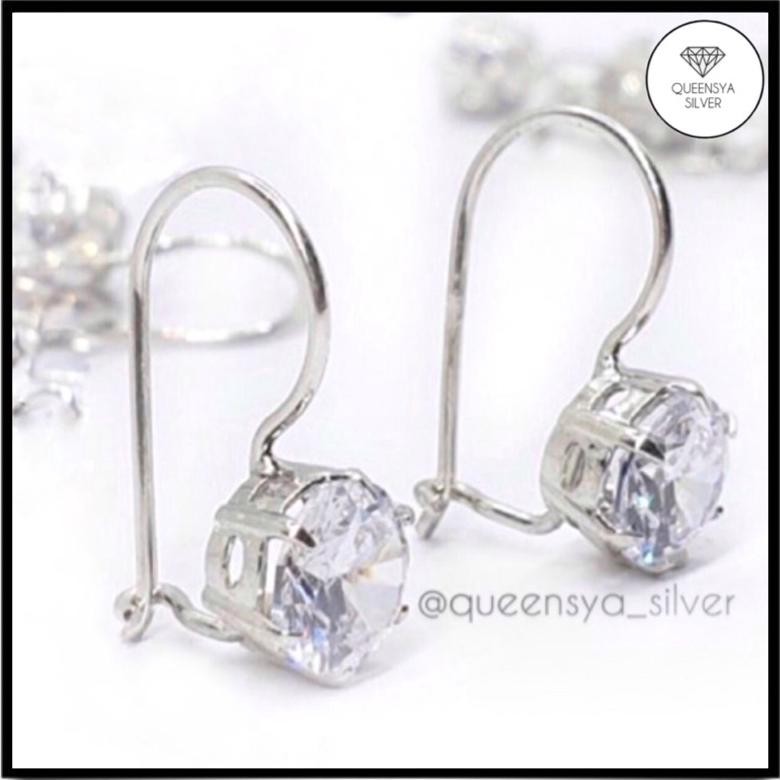 AsT Anting perak asli - Toko perak asli - perak asli 925 bersetifikat - Anting Perak Desi silver 925