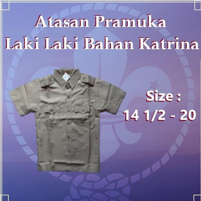 Tersedia Baju Seragam Pramuka Pembina Penegak Penggalang Katrina (MERK SERAGAM)