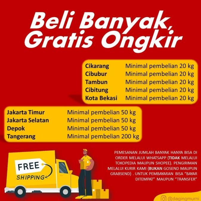 

Knuckle Lokal Potong Utuh 1 Kg / Paha Belakang Bagian Atas Sapi