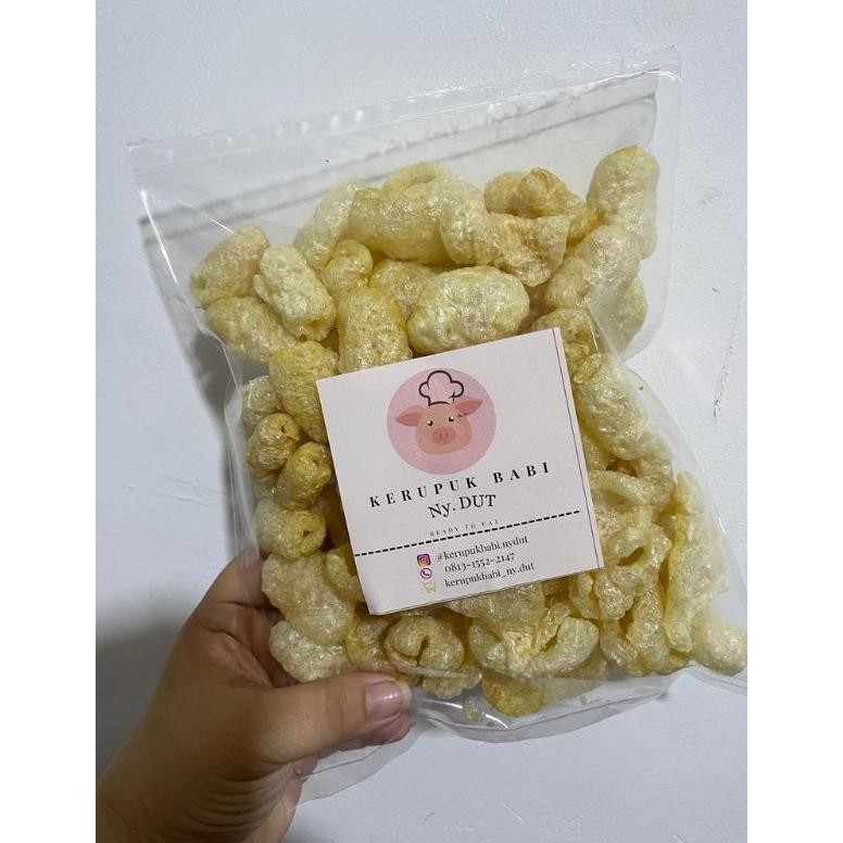 

PJ Kerupuk Kulit Babi Kerubi Kerupuk B2 Toples 2liter Rambak