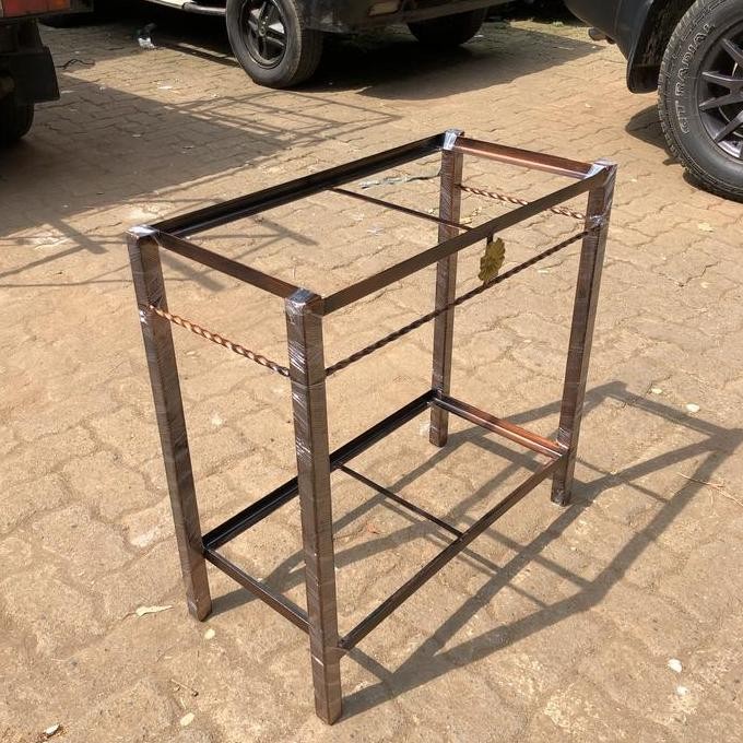 Rak Besi Aquarium Uk 60X30 2Susun