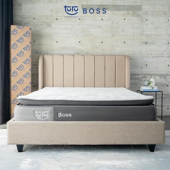Kasur Pocket Spring Bed Turu Boss Ukuran 180X200 (King) Free Bantal