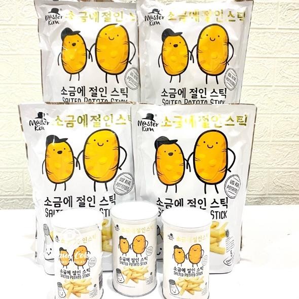 

PJ Master Kim Potato Snack Stick Salted Hot Spicy Honey Butter Potato Chips Stick French Fries 80 / 70 Gram Gr