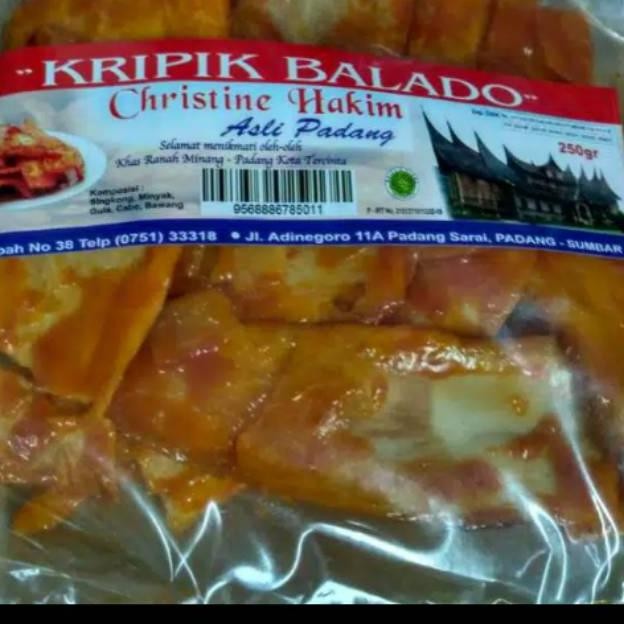 

PJ Kripik Singkong Balado Christine Hakim - Kripik Sanjay Balado 250gr