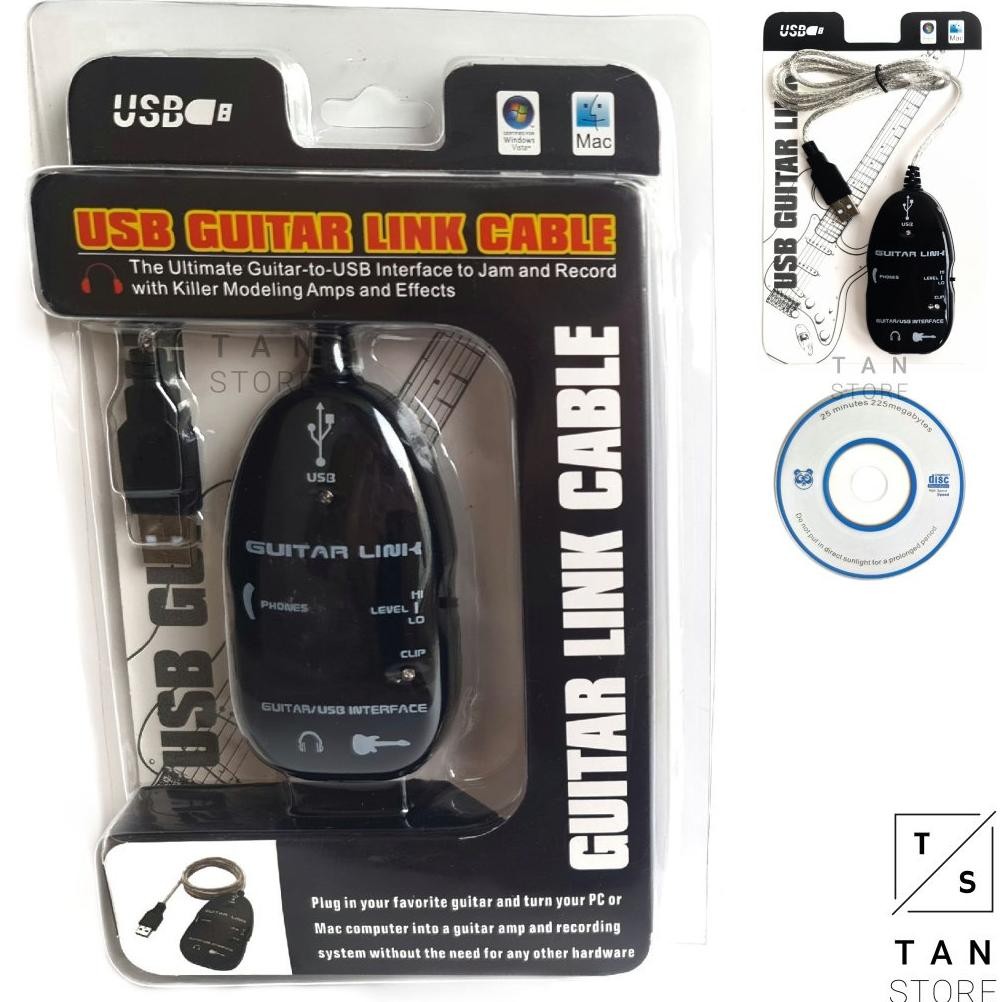 [ORIGINAL] Guitar Link USB Cable Kabel Link Gitar USB