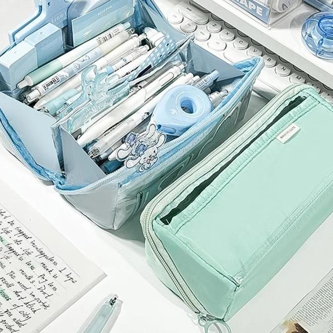 

TEMPAT PENSIL KOREA UKURAN JUMBO MULTI SEKAT