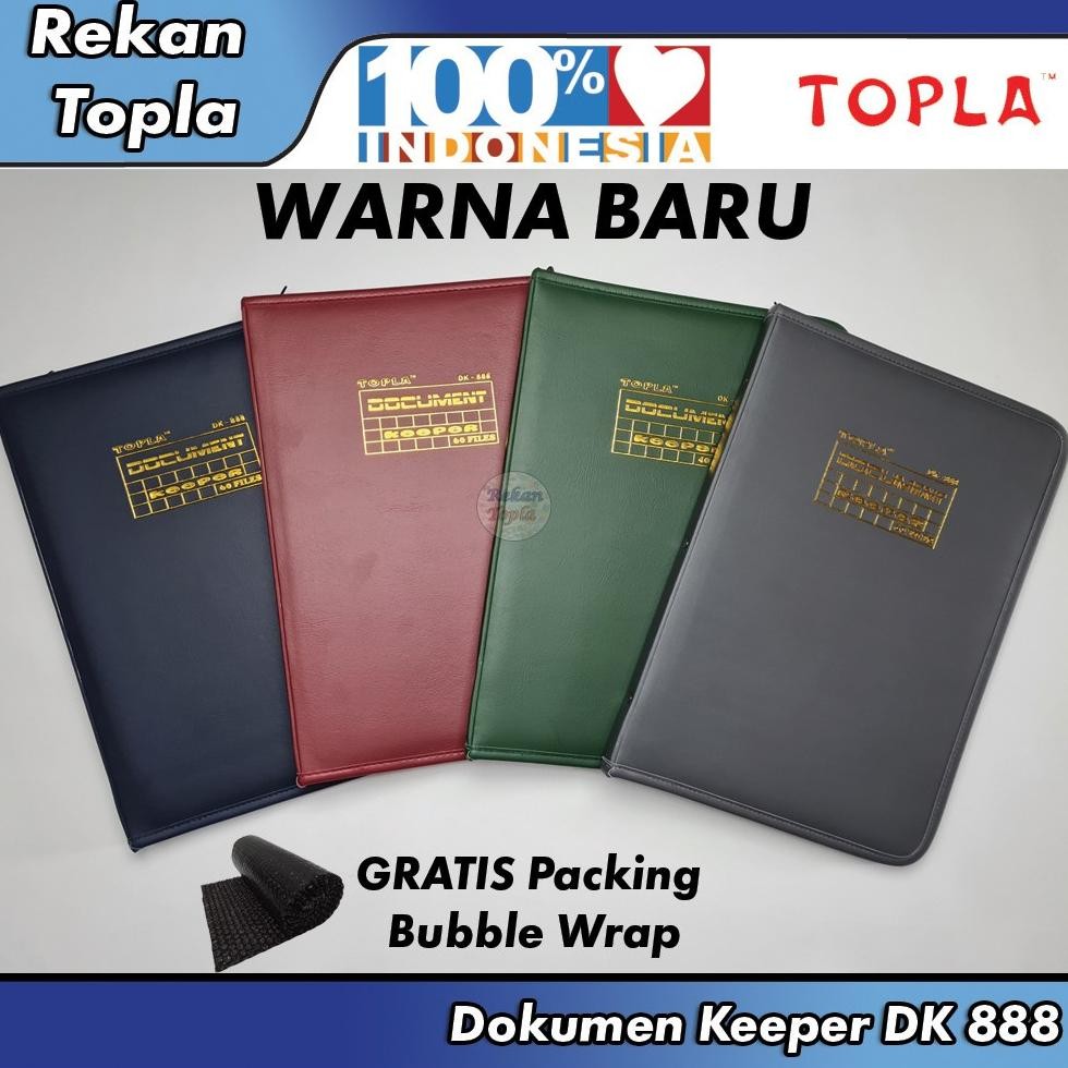

Map Dokumen Ijazah Folio / Dokumen Keeper F4 / Map Reseleting Folio / Document Keeper / Topla
