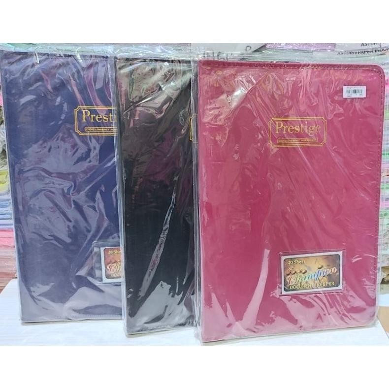 

Document Keeper Prestige 20Sheet Kulit Elegan