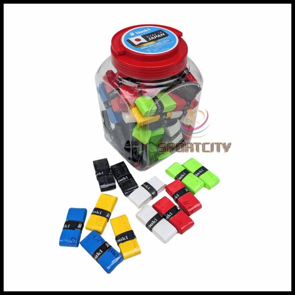 GRIP KARET RAKET BADMINTON TENIS IBUKI SUPER QUICK DRY PREMIUM ORIGINAL