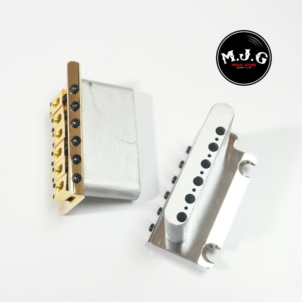 tremolo saddle bridge gitar elektrik 2 poin point stratocaster wilkinson korea