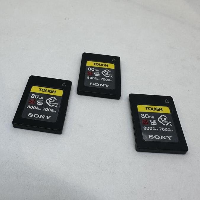 Sony Cfexpress Type A 80Gb Normal No Minus New Stok