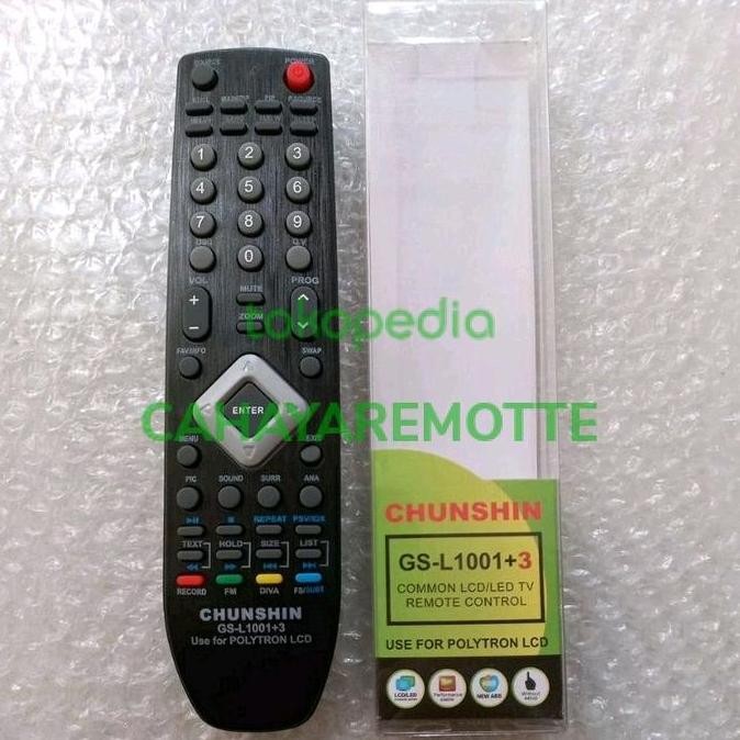 REMOTE REMOT TV POLYTRON LCD LED 81F414/81F414M01/81F59/81G269 CHUN