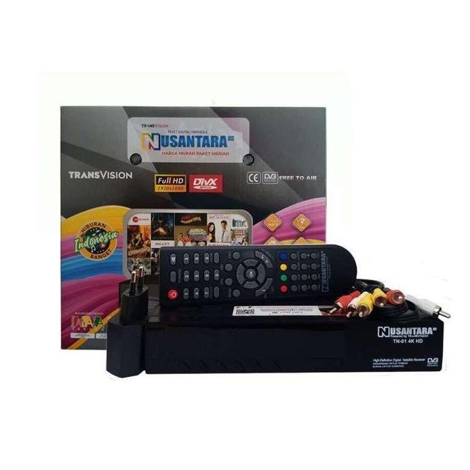 Receiver Tanaka Tn-01 4K Hd Transvision Nusantara Blackberry Parabola
