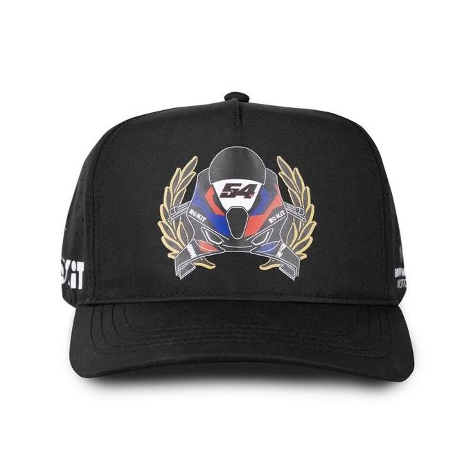 BMW WSBK Motorrad Ro kit 2024 TOPRAK WORLD CHAMPION 2024 Cap. Topi Unisex Pria Wanita SBK