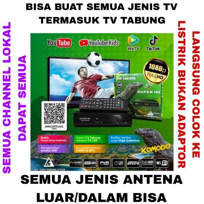 GROSIR STB SET TOP BOX FULL HD SUPER HD 168 BISA DONGLE WIFI YOUTUBE