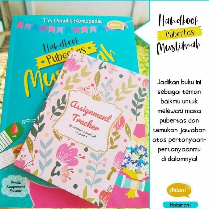 Handbook Pubertas Muslimah 10 + Sc Buku Remaja Islami Anak Parenting Islami