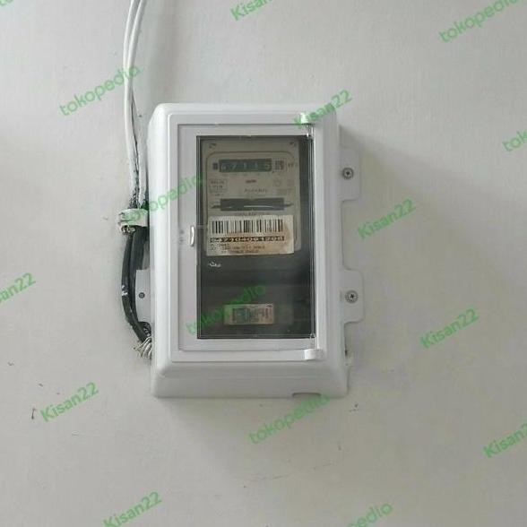 tutup kwh meter token /box meteran listrik token